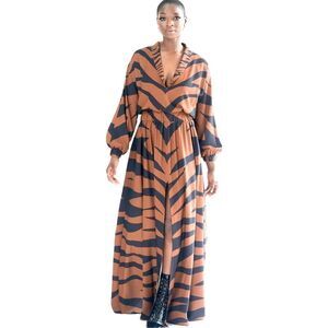 NEW Pantora Women's Felicia Maxi Dress L